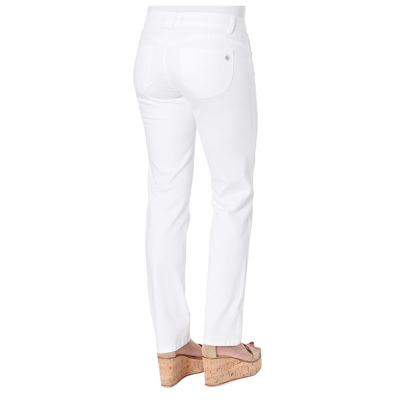 #74 Democracy Straight Leg Optic White Ab"solution® Patriot Straight Leg Jeans - Picture 4 of 14